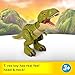Fisher-Price Imaginext Jurassic World Dinosaur Action Figure with Kid-Activated Motion, 8-inch Tyrannosaurus Rex Dino Toy