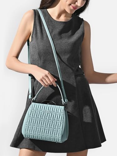 Image of Lavie Luxe Women's Fluffel Frame Satchel Handbag for Women | Satchel Bag for Work | Ladies purse | Stylish Shoulder Bag | Gift For Women