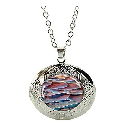 Mars Dunes Locket Necklace by KWYUT Cover