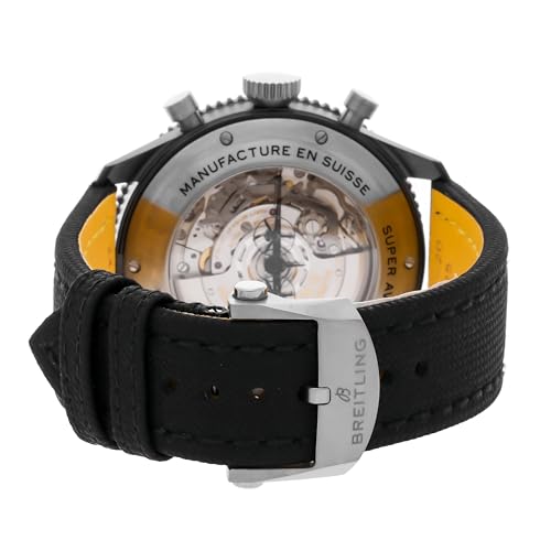 Breitling Super Avi Automatic Black Dial Watch SB04451A1B1X1 (Pre-Owned)4