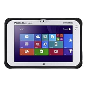 Panasonic Toughpad FZ-M1 MK2, 7 Inch WXGA 10-Pt MultiTouch, Intel Core m5-6Y57 1.10GHz, 8GB, 256GB SSD, 4G LTE, Barcode Reader, Webcam, Windows 10 Pro (Renewed)