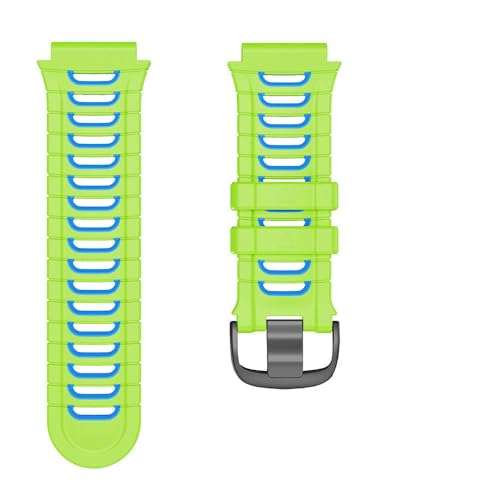 XLCZMYL Correa de reloj para Forerunner 920XT, correa de silicona transpirable, colorida, pulsera deportiva suave, herramienta de pulsera deportiva, verde celeste, para Forerunner 920XT, For