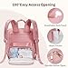 CEI-CEI Diaper Bag Backpack for Mom and Dad, Puffer Baby Bag Backpack with Insulated Pocket, Water-Resistant, Unisex Travel Backpack with Changing Pad & Stroller Straps