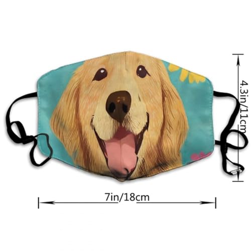 Adults Boys Girls Face Mask Bandanas Balaclava Reusable Face Scarf2