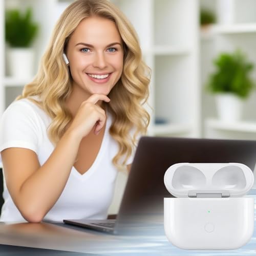 Wireless Charging Case Compatible with AirPods 3rd Generation, Replacement Charger Case Only with Bluetooth Pairing Sync Button No Earbuds - Image 6