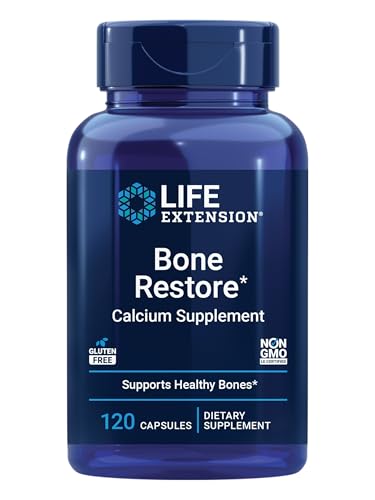 32% off - Life Extension Bone Restore Calcium Supplement, Vitamin D3, Magnesium, Boron, zinc, Manganese,...