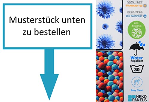 HEKO PANELS Oxford Wasserdichte Meterware Canvas-Stoff Polyester Zum Nähen Nähstoffe Dekostoffe Wasserabweisend Blickdicht Tiger 1 Meter 155 x 100 cm