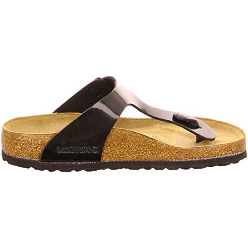 Image of Birkenstock Schuhe Gizeh Birko-Flor Normal, Black, 42