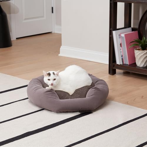 Almohada microfibra sherpa 61 cm diámetro con soporte miniatura 2