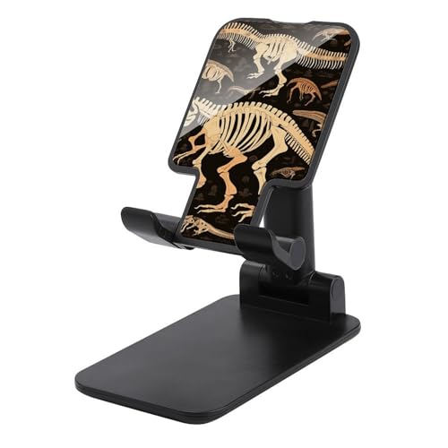 Support téléphone bureau pliable motif dinosaure pour des vidéos confortables
