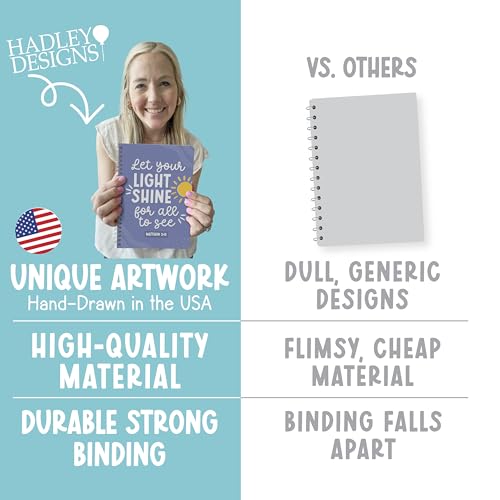 Journal chrétien quotidien Hadley Designs et carnet de notes