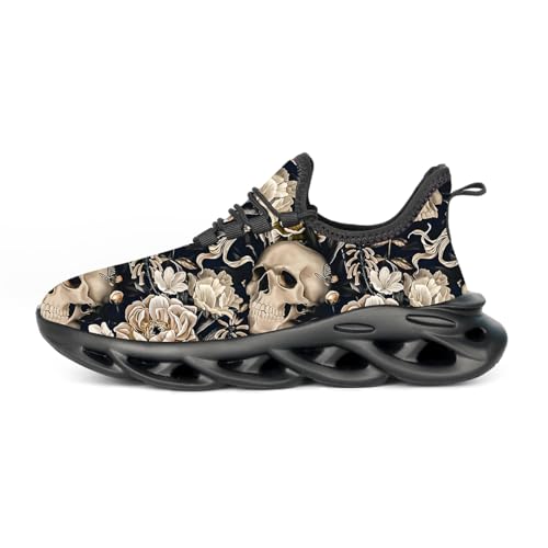 CDLHHM Mens Women Walking Running Shoes Cross Trainer Shoe Lightweight Non-Slip Casual Athletic Breathable Mesh Fashion Sneakers for Gym Jogging Cross Training Khaki US 4.5