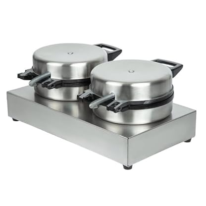 DUALIT Waffeleisen 74002, Silber, 190(H) x 400(W) x 220(D) mm – Bild 6