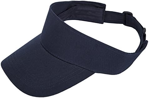 TARTINY Unisex Premium Visor Cap - Lightweight & Comfortable Sun Protector Hat - Ideal For Sports & Outdoor Activities - Stylish & Elegant Design For Everyone（Navy Blue）