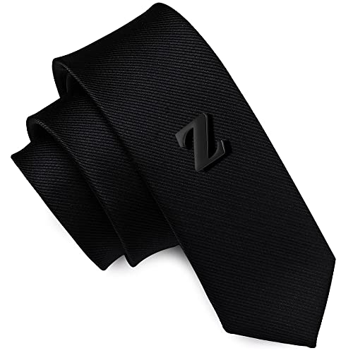 Image of HONEY BEAR Initial Alphabet Letter Lapel Pins Collar Badge Brooches for Mens /Womens Shirt Dress Decoration Black