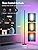 OIYN Corner Floor Lamp, RGBICW LED Corner Lamp with 1300lm Smart Modern Floor Lamp,App & Remote Control,Music Sync,Color Changing Standing Lamp for Bedroom Living Room and Gaming Rooms