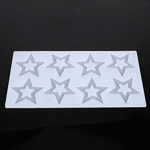 Molde de silicona con 5 patrones para decoración de pasteles miniatura 2