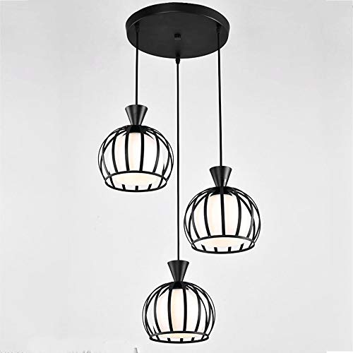 Preisvergleich Produktbild JYDQM Rustikale Unterputz-Deckenleuchte, Metall-Retro- industrielle Unterputz-Deckenpendelleuchte for Flur-Küchen-Schlafzimmer