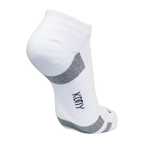 KONY Women's Athletic Ankle Socks – 6 Pairs Cushioned Thick Cotton Low Cut Running Socks, Breathable, Arch Support, Size 6-94