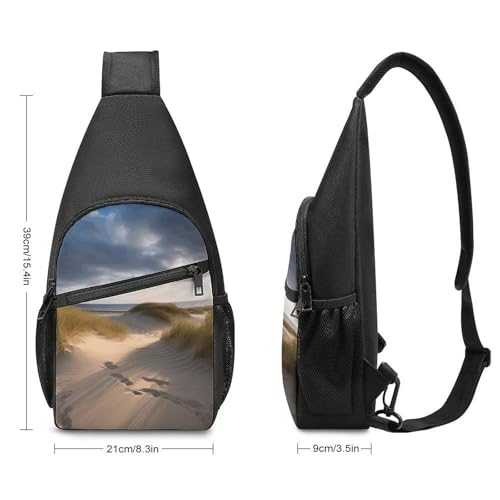 Sling Bag para Hombre y Mujer para Senderismo miniatura 2