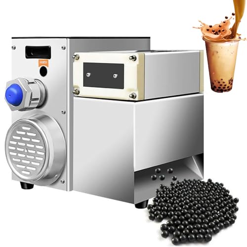 JOSBY Máquina para fabricar Perlas de Tapioca de 2 a 5 kg/h, máquina de Acero Inoxidable para fabricar Perlas de té con Leche, máquina Comercial para fabricar Bolas de Taro y yuca, para el hogar