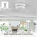 First Alert BRK Interconnect Hardwire Combination Smoke & Carbon Monoxide Alarm with Battery Backup & Voice Alerts, 1-Pack