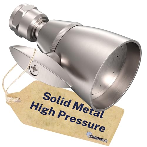 HammerHead Showers® Solid Metal 2 Inch High Pressure Shower...