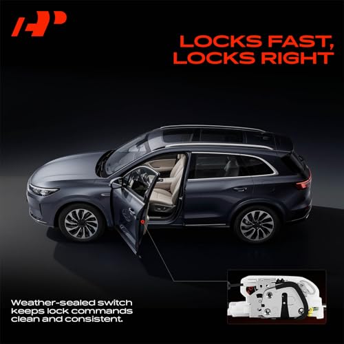 Image of A-Premium Front Left Driver Side Door Lock Actuator Compatible with Nissan Pathfinder 2007-2012, for Model with Intelligent Key System