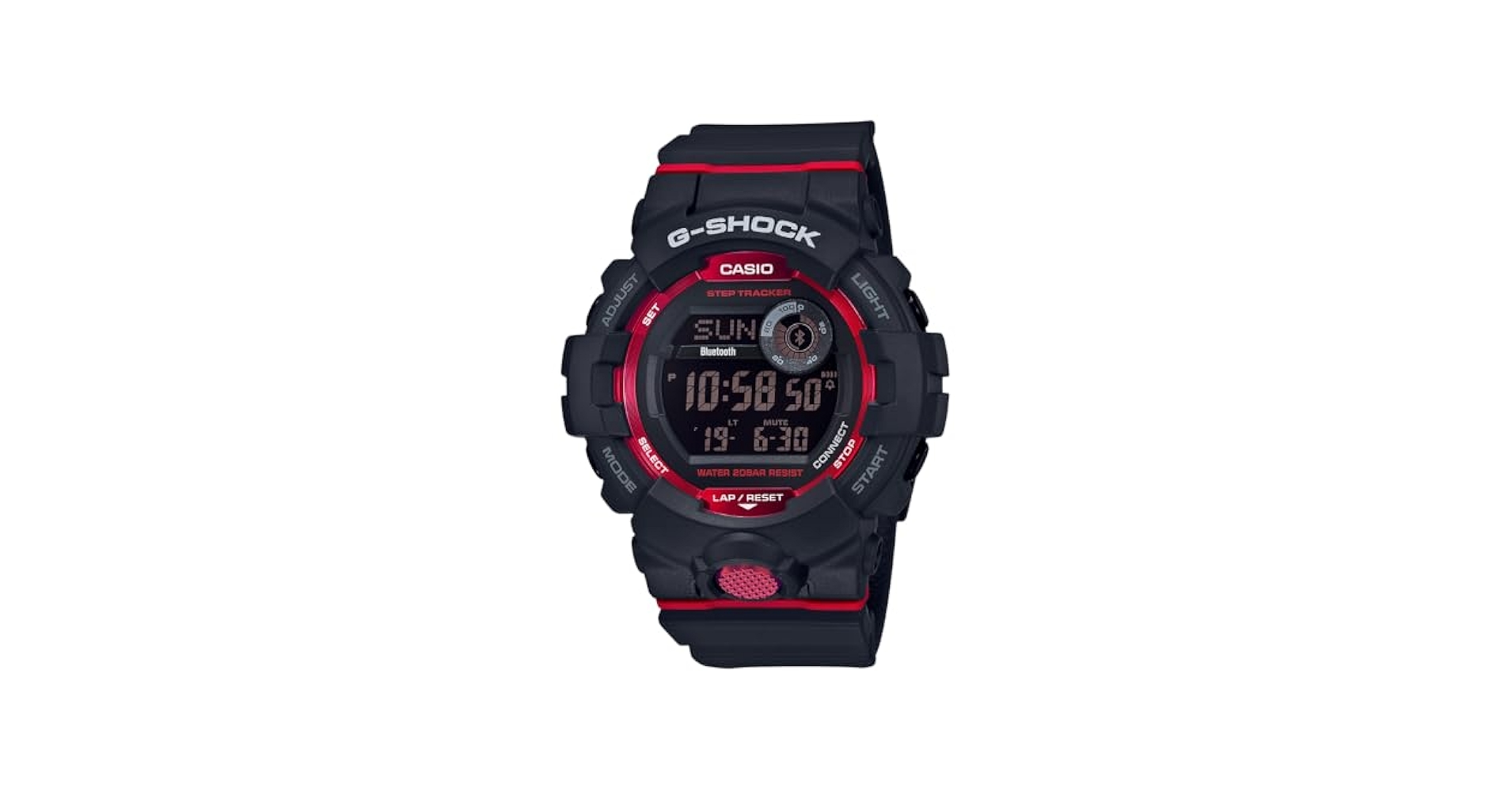 na-1007.G-SHOCK ジーショック GBD-800 GBD800-1 | Digital Black Step Tracker Men's Watch G-SHOCK