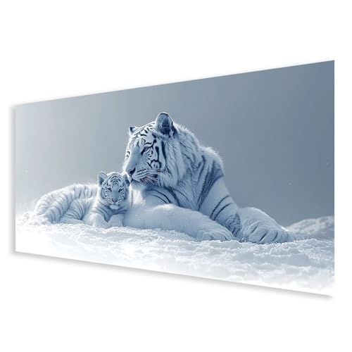 Peinture Diamant Tigre Grand Format : Le cadeau femme idéal pour passionnée de DIY