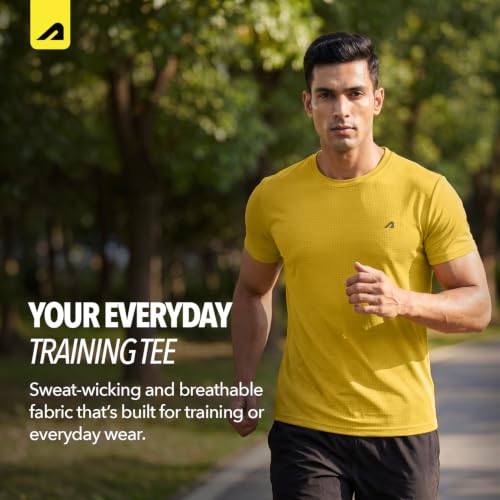 Image of Boldfit Gym T Shirts for Men Workout Breathable T Shirt for Man Active Wear Sports Tshirt for Men Lightweight Gym Tshirts for Man Dry Fit Running T Shirts for Boys Regular Fit Sports Tshirts