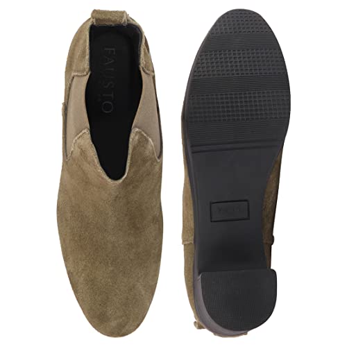 Image of FAUSTO Women Flared Heel Boots
