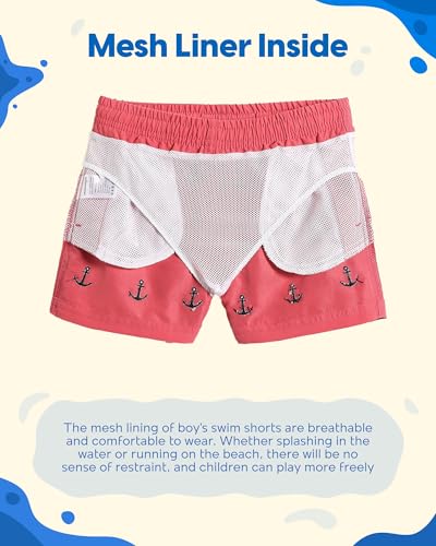maamgic Boys Swim Trunks Toddler Swim Shorts Little Boys Bathing Suit Swimsuit Toddler Boy Swimwear