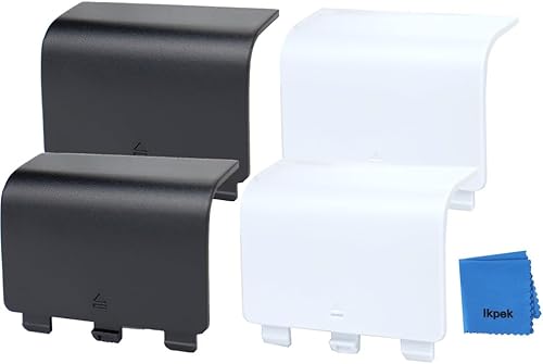 Battery Cover for Xbox Series X, for Xbox Series S Controller, Replacement Battery Back Door Lid Batteries Caps Shell Repair for Xbox Core