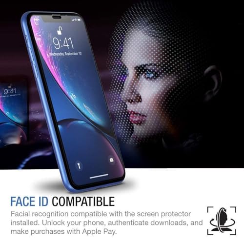 Image of Premium Tempered Glass Screen Protector Compatible with iPhone 13 Pro (6.1 Inch) | 9H Hardness | Edge to Edge Protection | Anti Scratch | Bubble Free Installation | HD Clear | Ultra Thin Screen Guard