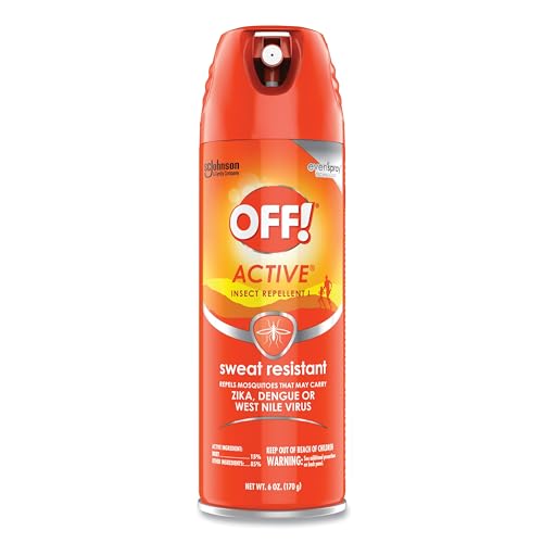 Off! Active Insect Repellent, Sweat Resistant 6 oz (Pack of 12)