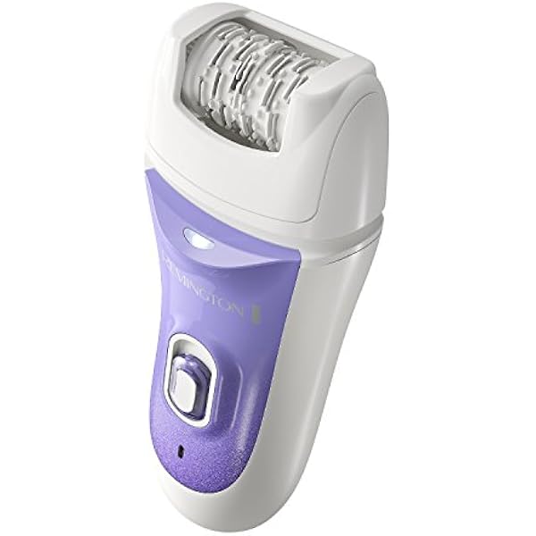 REMINGTON Smooth & Silky Wet/Dry Face & Body Epilator, Hair Removal for Women, EP7030