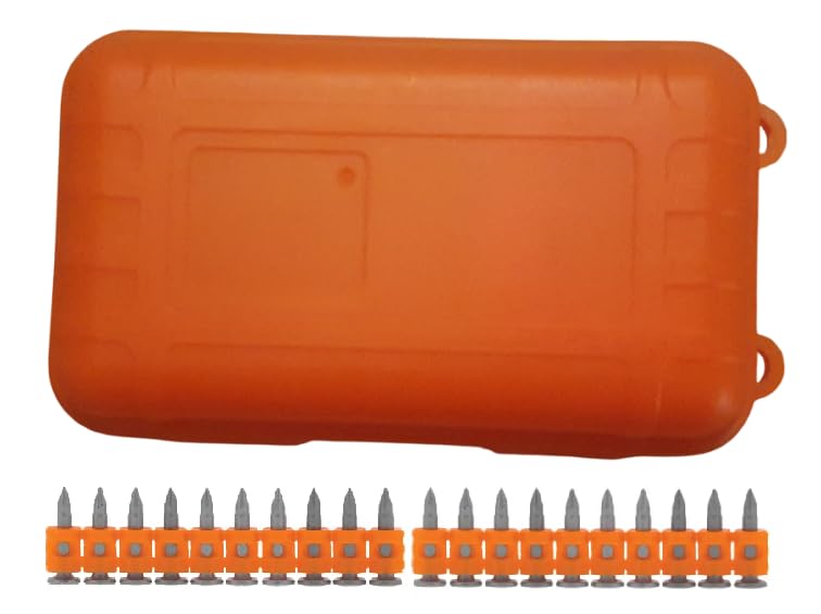 Caja de clavos universales HC6 para clavadora compatible SPIT Pulse 700 800 Bosch Hikoki compatible Makita Fischer Tjep acero o hormigón 20 mm - 400 unidades (20, 400.0, unidad)