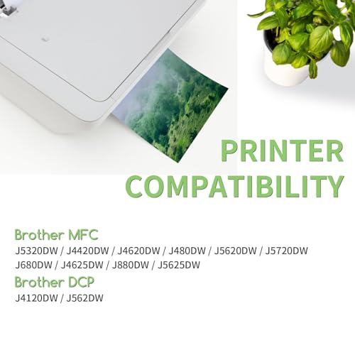 Veson Druckerpatronen LC223XL Farbe Kompatibel mit Brother LC223 LC221 Patronen für Brother MFC J5320DW J4420DW J4620DW J480DW J5720DW J680DW J880DW J4625DW DCP J562DW 4120DW (3 Cyan 3 Gelb 3 Magenta)