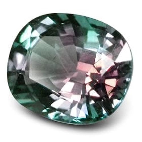 Alexandrite de laboratoire 5.72 carats excellente qualite pour bague de haute joaillerie