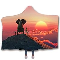 PERLETTI Coperta Neonato con Peluche Elefante Animale Morbida e Calda - Mussola Bimbo Bimba 0 1 2 3 Anni con Pupazzo - Plaid Invernale Bambini Bambine Grigio Rosa con Fiocco - 120x80 cm (Elefante