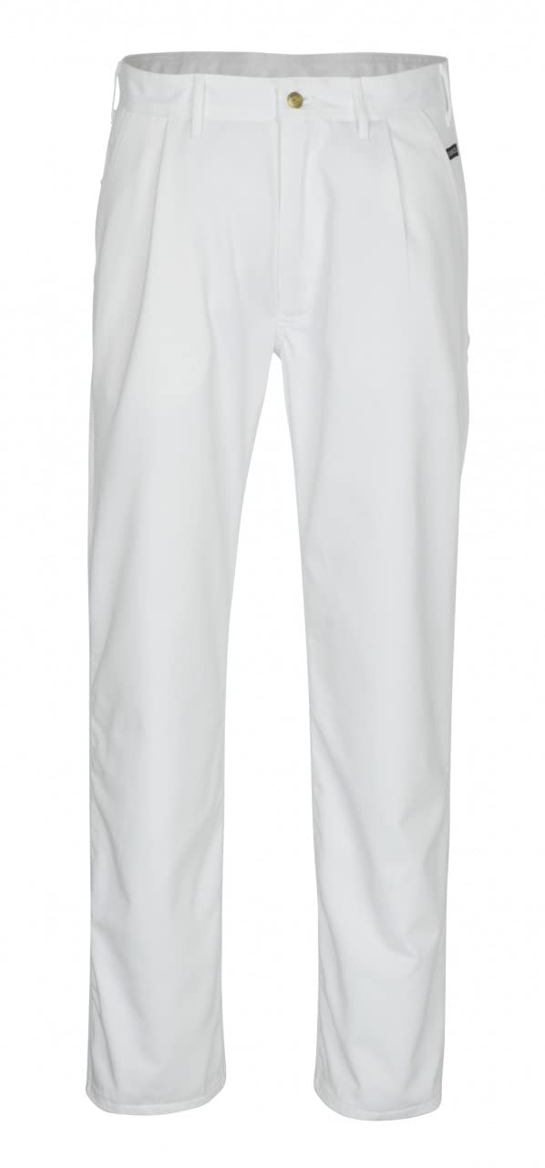 Pantalon Montana Mascot 00579-430-06-90C68 blanc en longueur 90 cm de taille C68 pour artisans