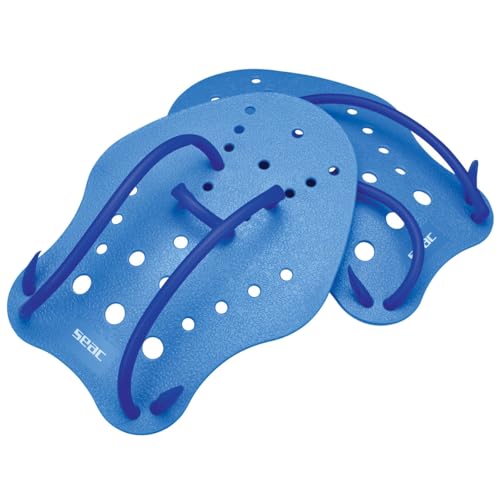 SEAC Hand Paddle Paleta para el Entrenamiento de natación en la Piscina y en el mar,...