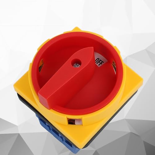 Interrupteur Sectionneur SFD11-80A Triphasé avec Axe Rallongé et Interverrouillage - 6