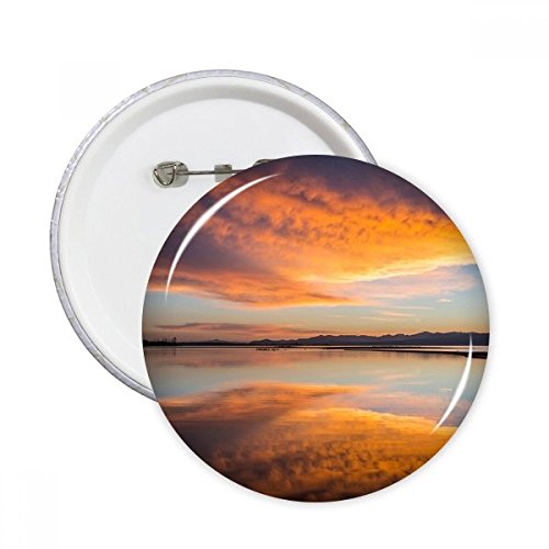 Badge pins bouton lever du soleil pour raviver un vêtement fade avec une décoration ronde