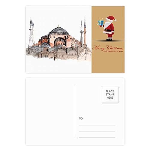 Cartes postales Turquie Hagia Sophia Istanbul Noël : un cadeau de vœux poétique