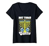 Photo Gallery donna hanukkah menorah non oggi babbo dreidel divertente regalo maglietta con collo a v Photo Gallery donna hanukkah menorah non oggi babbo dreidel divertente regalo maglietta con collo a v
