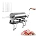 Pistola manuale per salsicce da cucina, in acciaio inox, con 4 tubi di riempimento e morsetto da tavolo, tubi di riempimento professionali