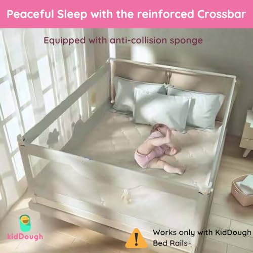 Image of KidDough Connecting Rod, 5ft | Reinforcement Crossbar for Added Safety and Stability for Bed Rail