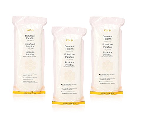 MGS Bundle Gigi Paraffin Wax, Botanical Blend, 16 Ounce (3 Pack)